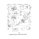 Briggs & Stratton 31P677-1319-B1 cylinder/head-cylinder/sump diagram
