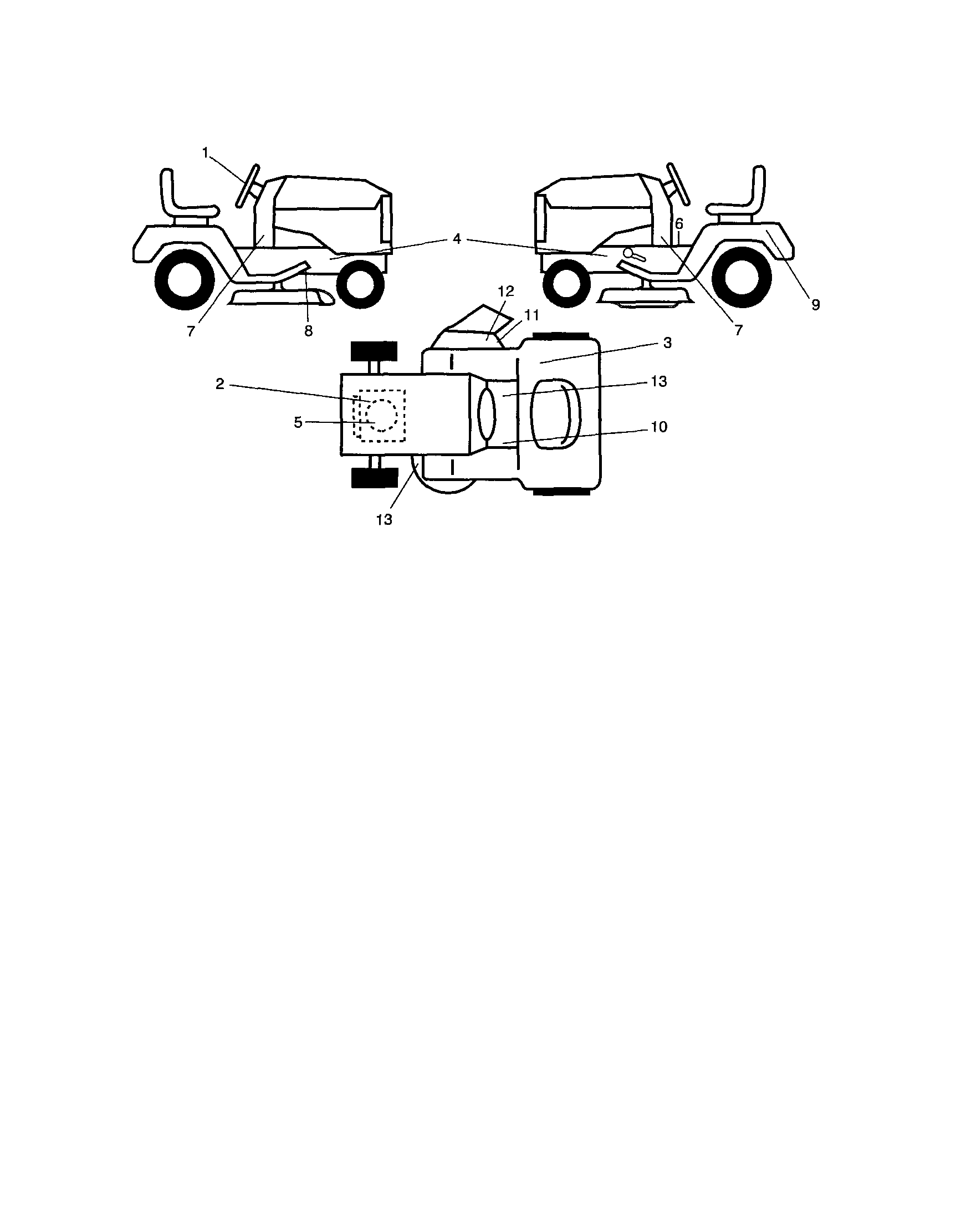 Craftsman 917254140 decals diagram