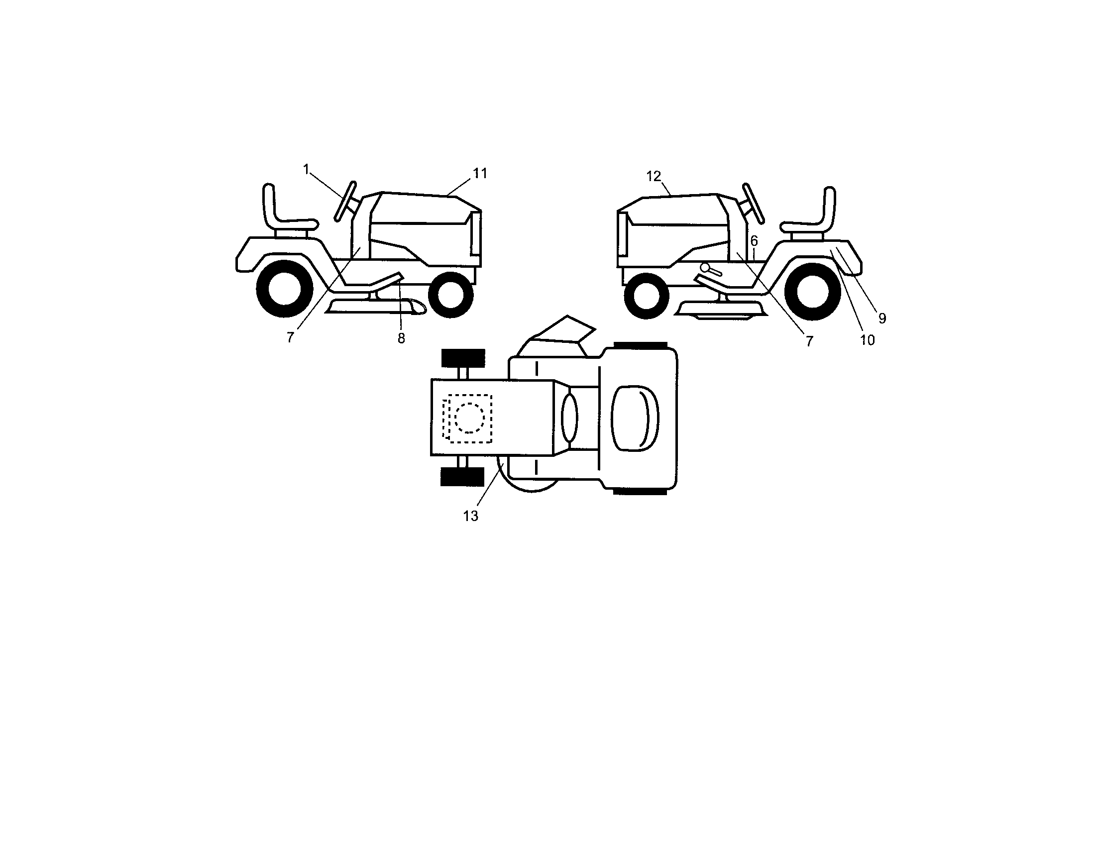 Craftsman 917289340 decals diagram