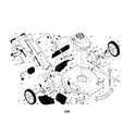 Craftsman 917376592 handle/engine/housing diagram