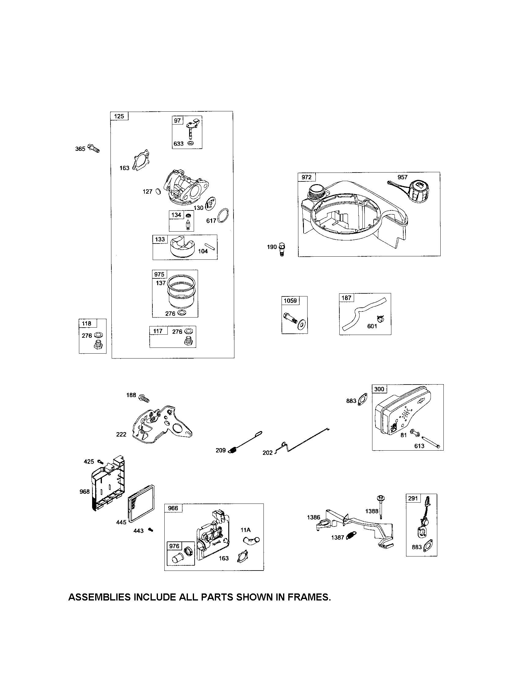 Craftsman 917374030 carburetor/fuel tank diagram