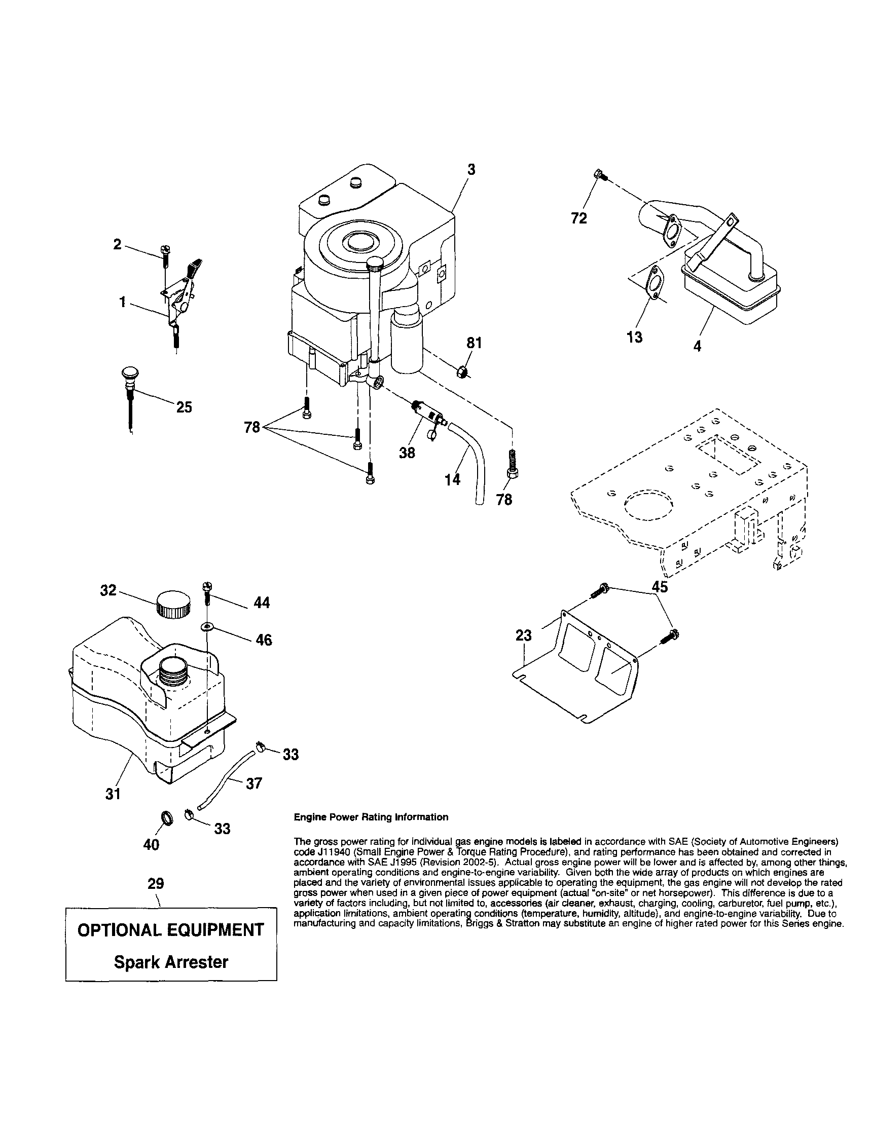 Craftsman 917253620 engine diagram