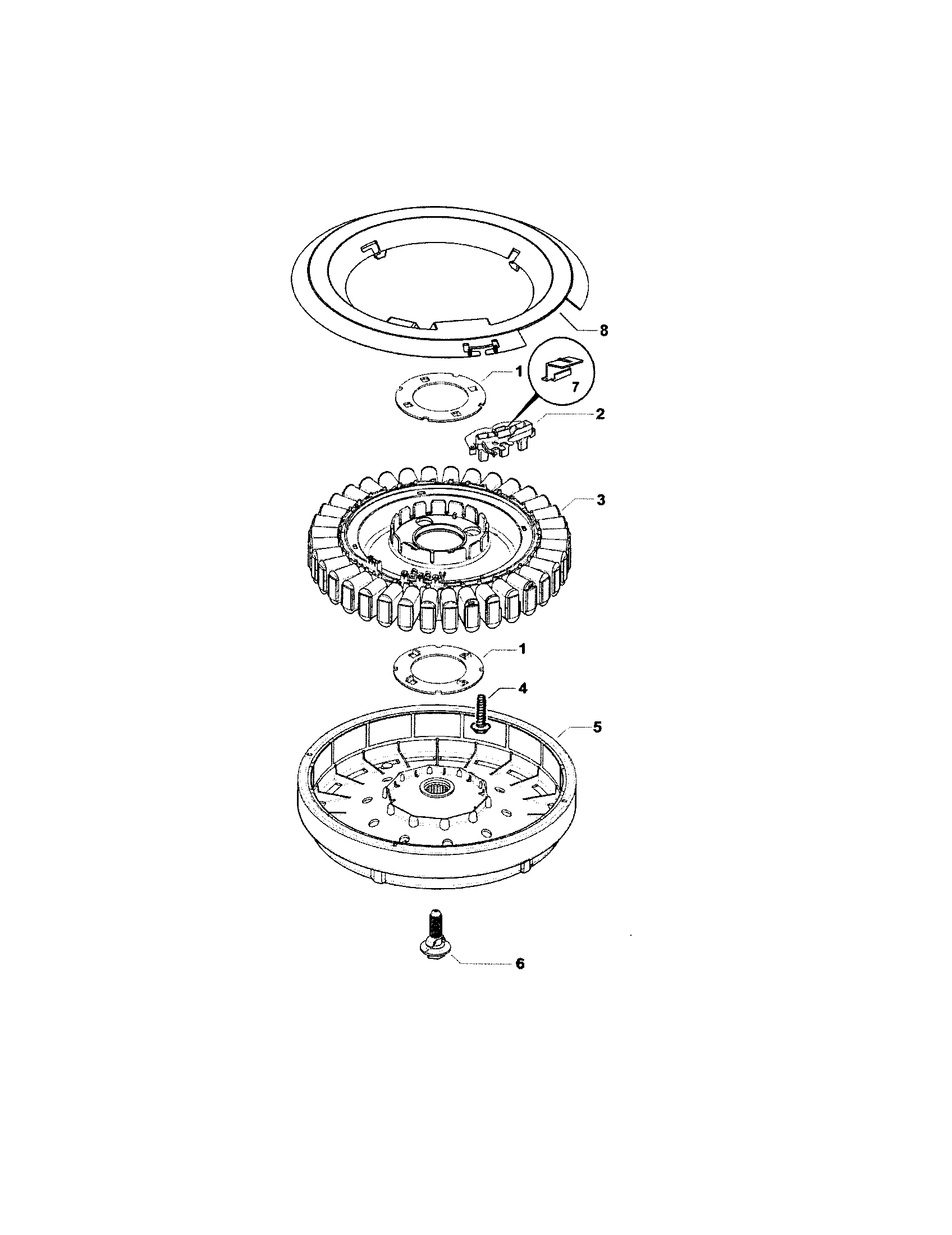 Fisher & Paykel GWL15-96155A motor diagram