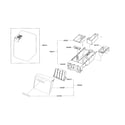 Samsung WF448AAP/XAC drawer diagram
