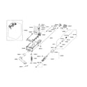 Samsung WF448AAP/XAC housing drawer diagram