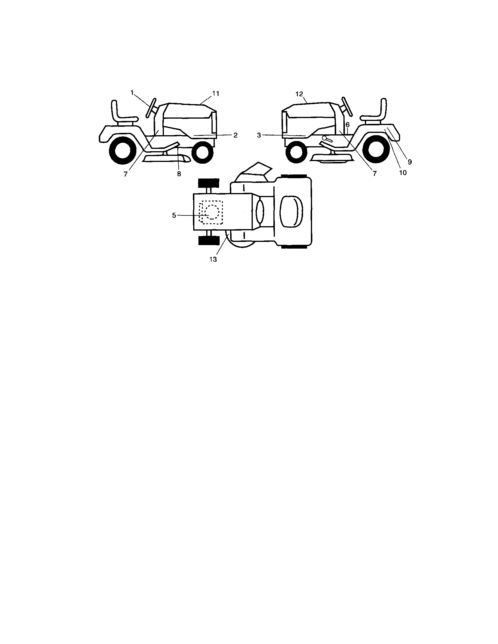 Craftsman 917289102 decals diagram