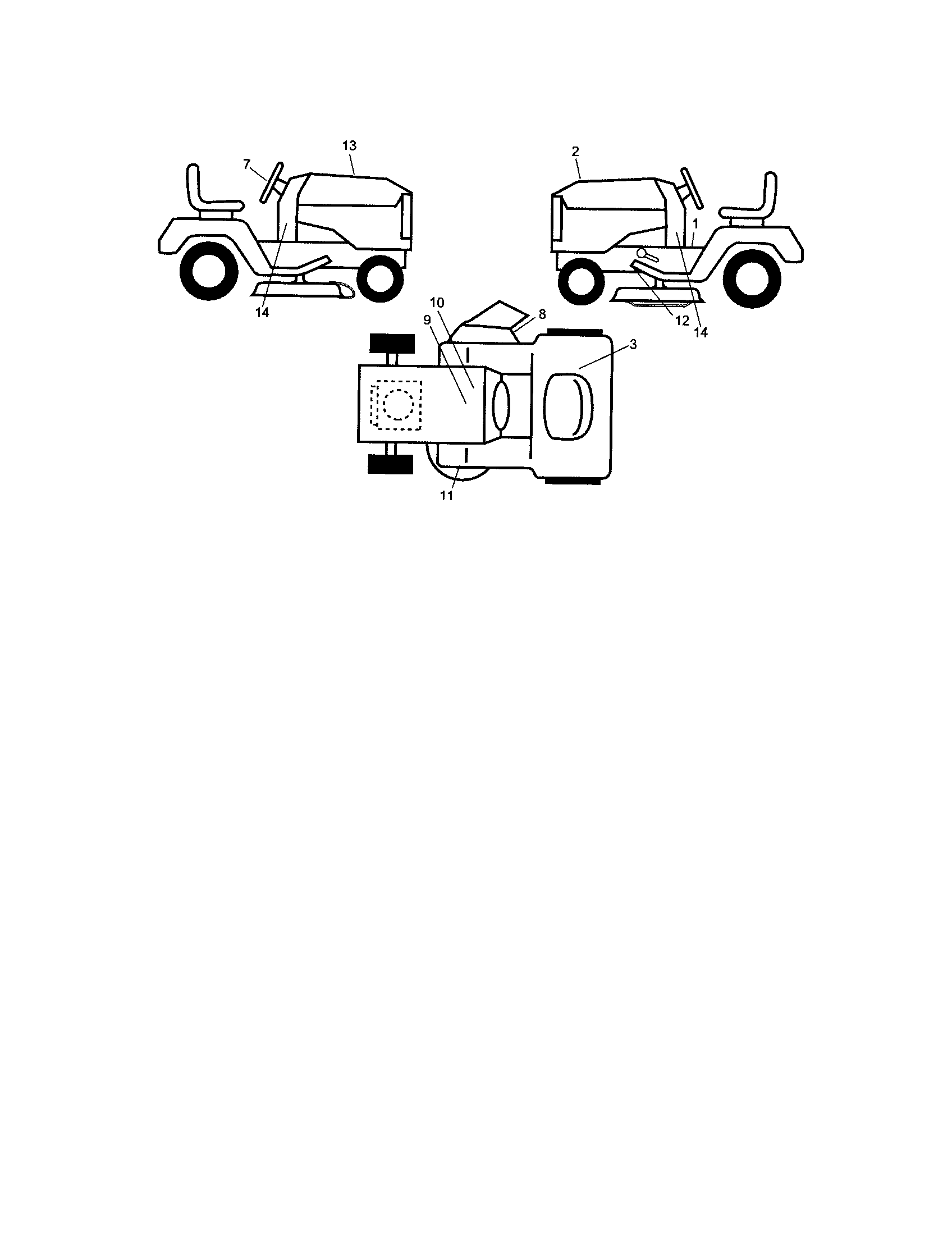 Craftsman 917289451 decals diagram