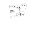 Craftsman 358794761 muffler/crankshaft/crankcase diagram