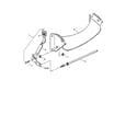Snapper R21500 front wheel bracket diagram