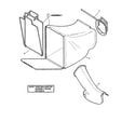 Snapper R21500 grass bag/accessory diagram