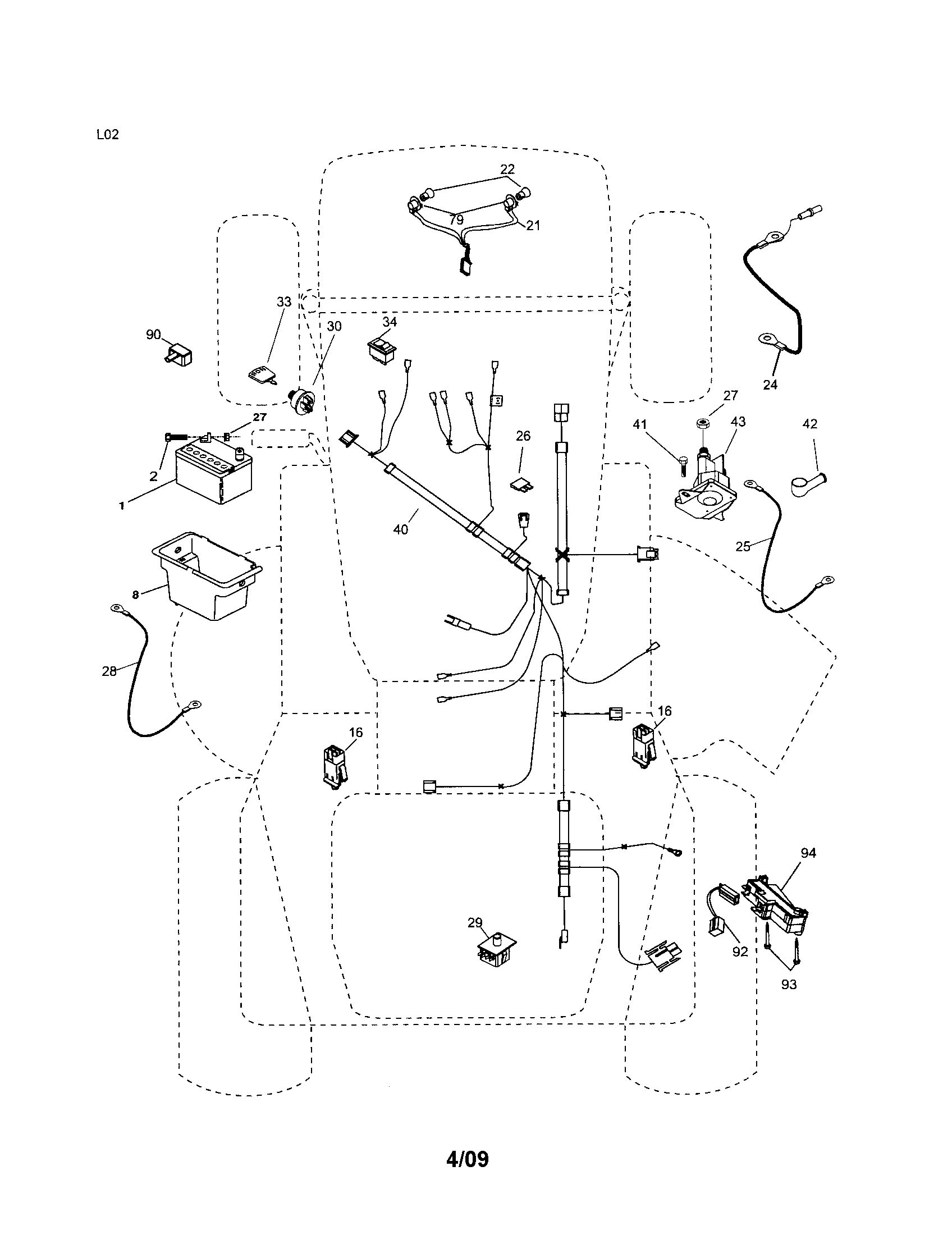 Craftsman 917253280 electrical diagram