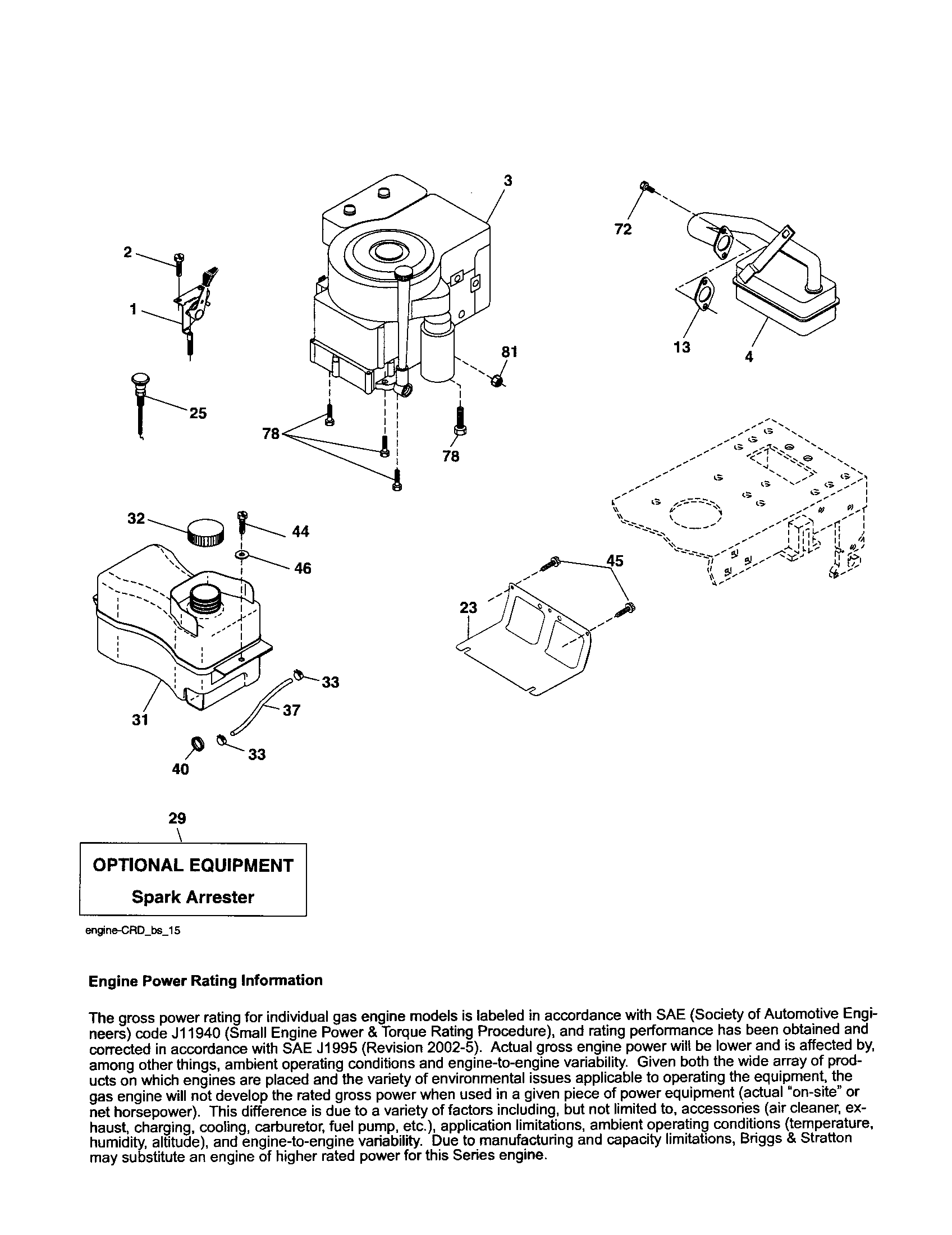 Craftsman 917253340 engine diagram
