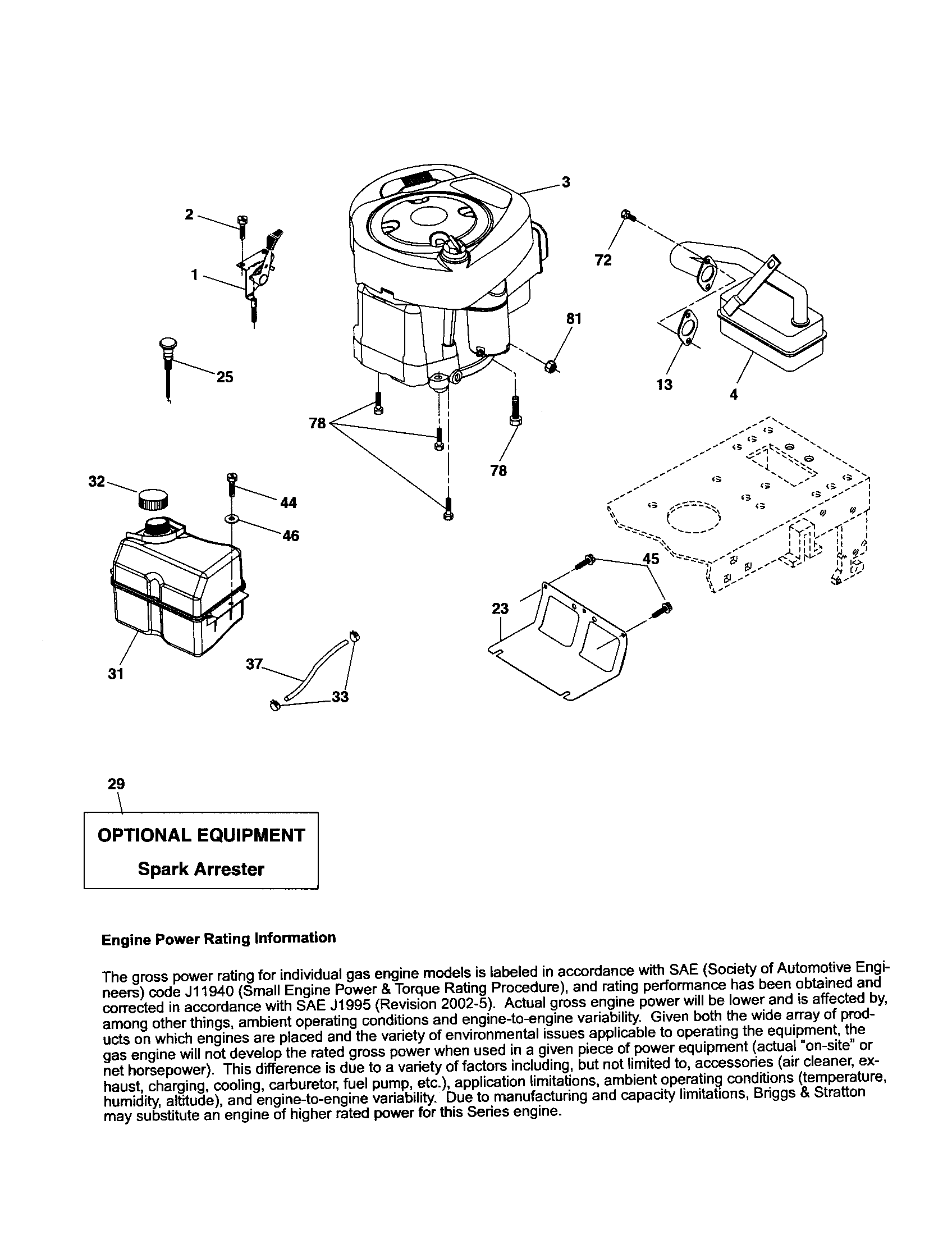 Craftsman 917253350 engine diagram