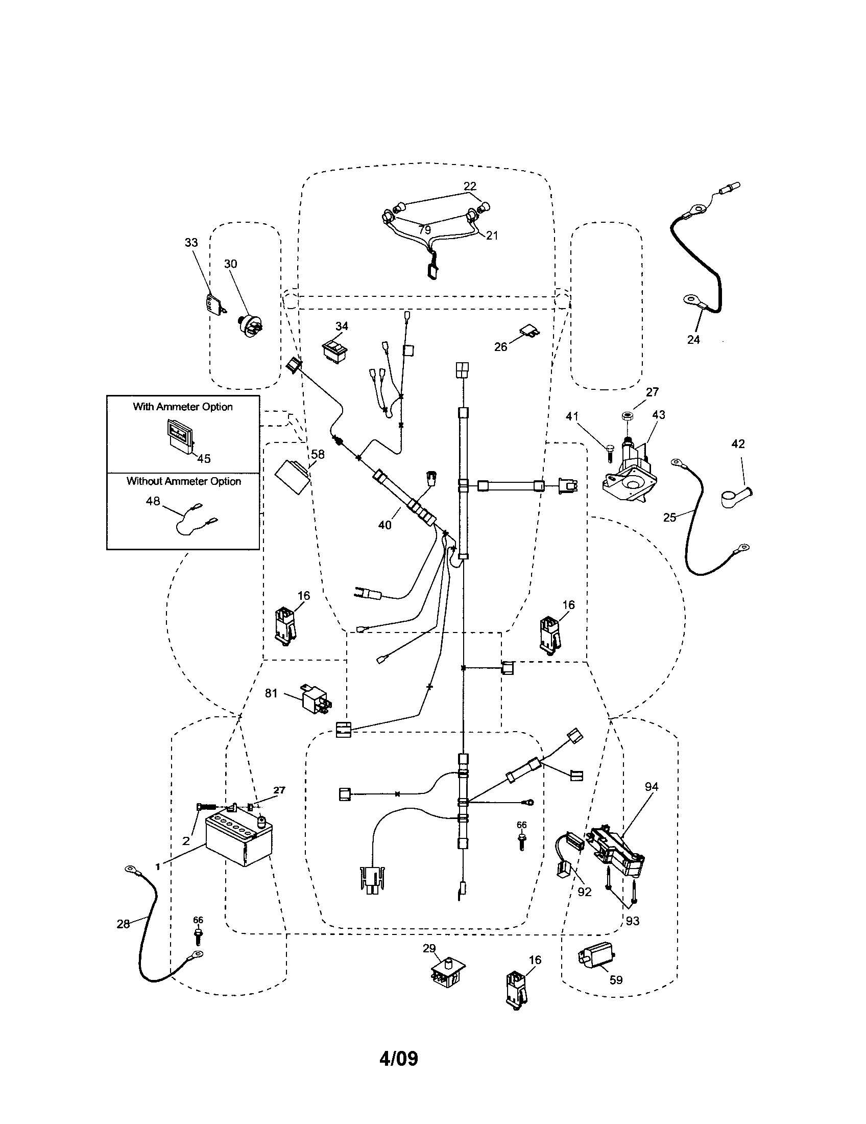 Craftsman 917253360 electrical diagram