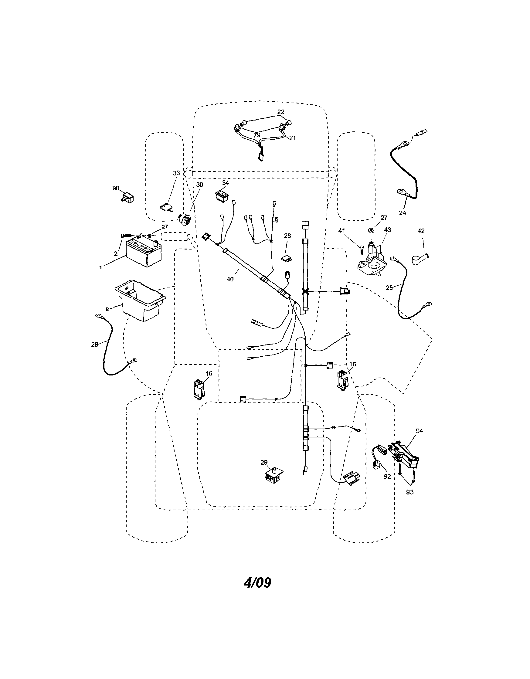 Craftsman 917253500 electrical diagram