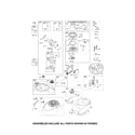 Craftsman 917388442 carburetor/rewind starter diagram