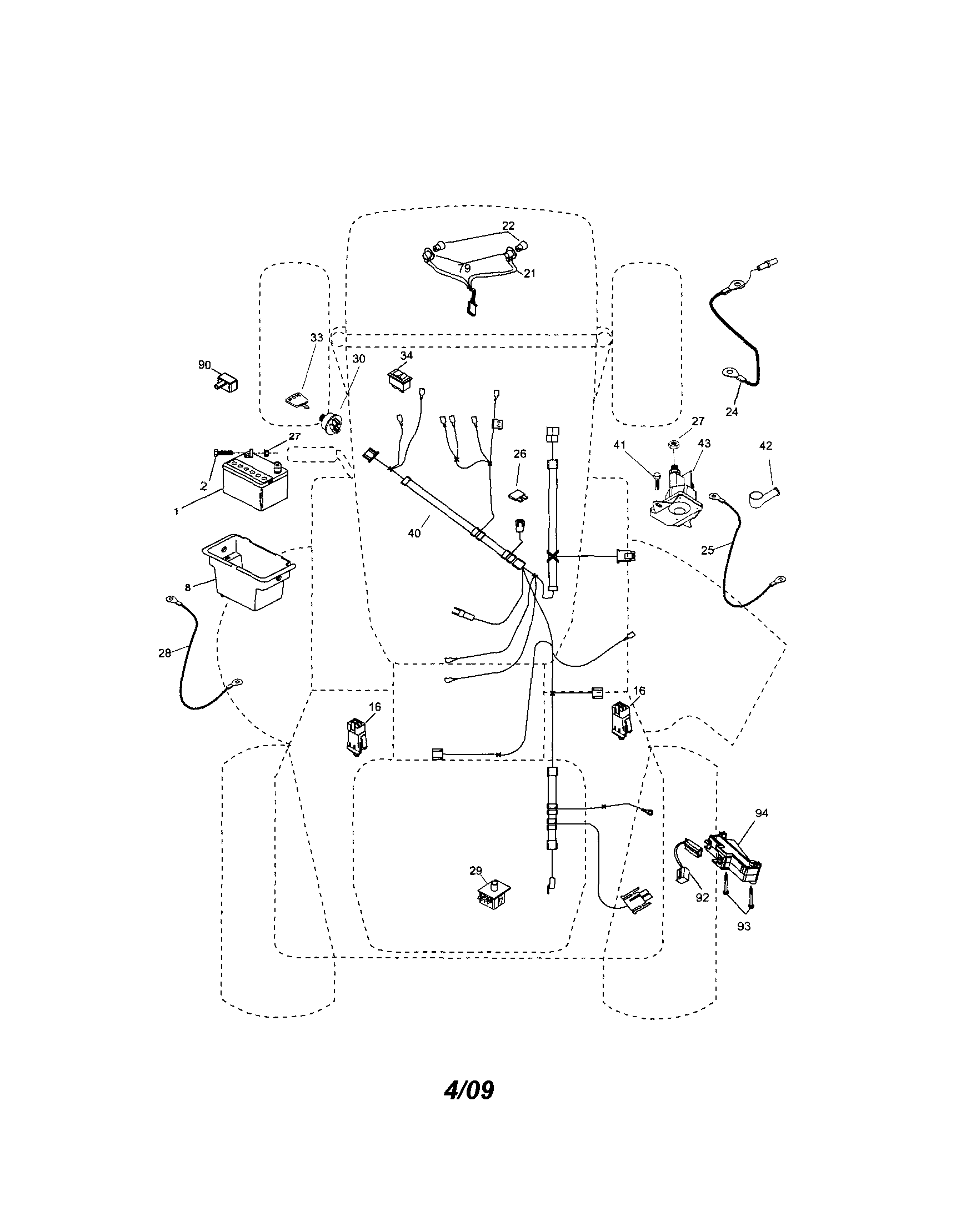 Craftsman 917253510 electrical diagram