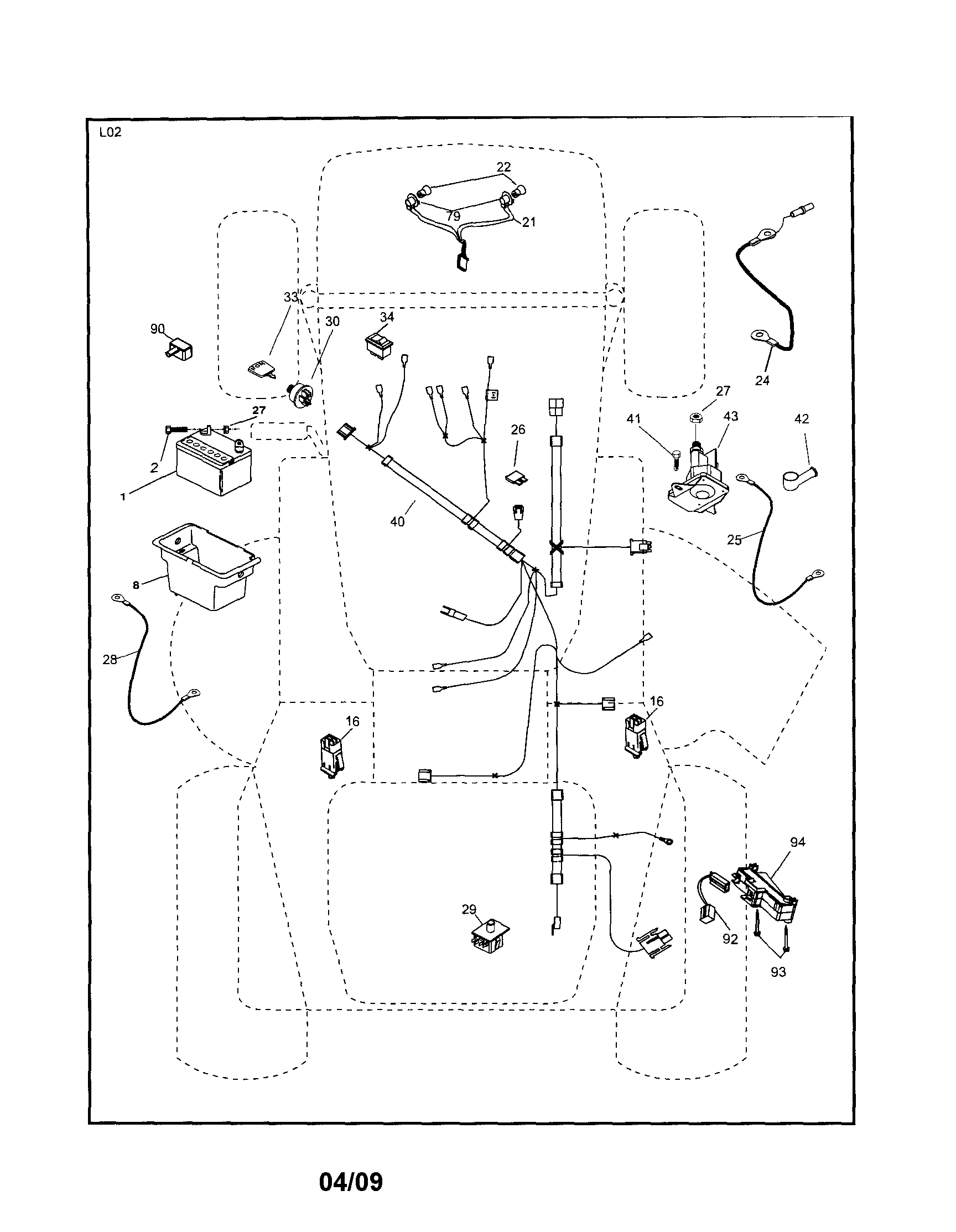 Craftsman 917254010 electrical diagram