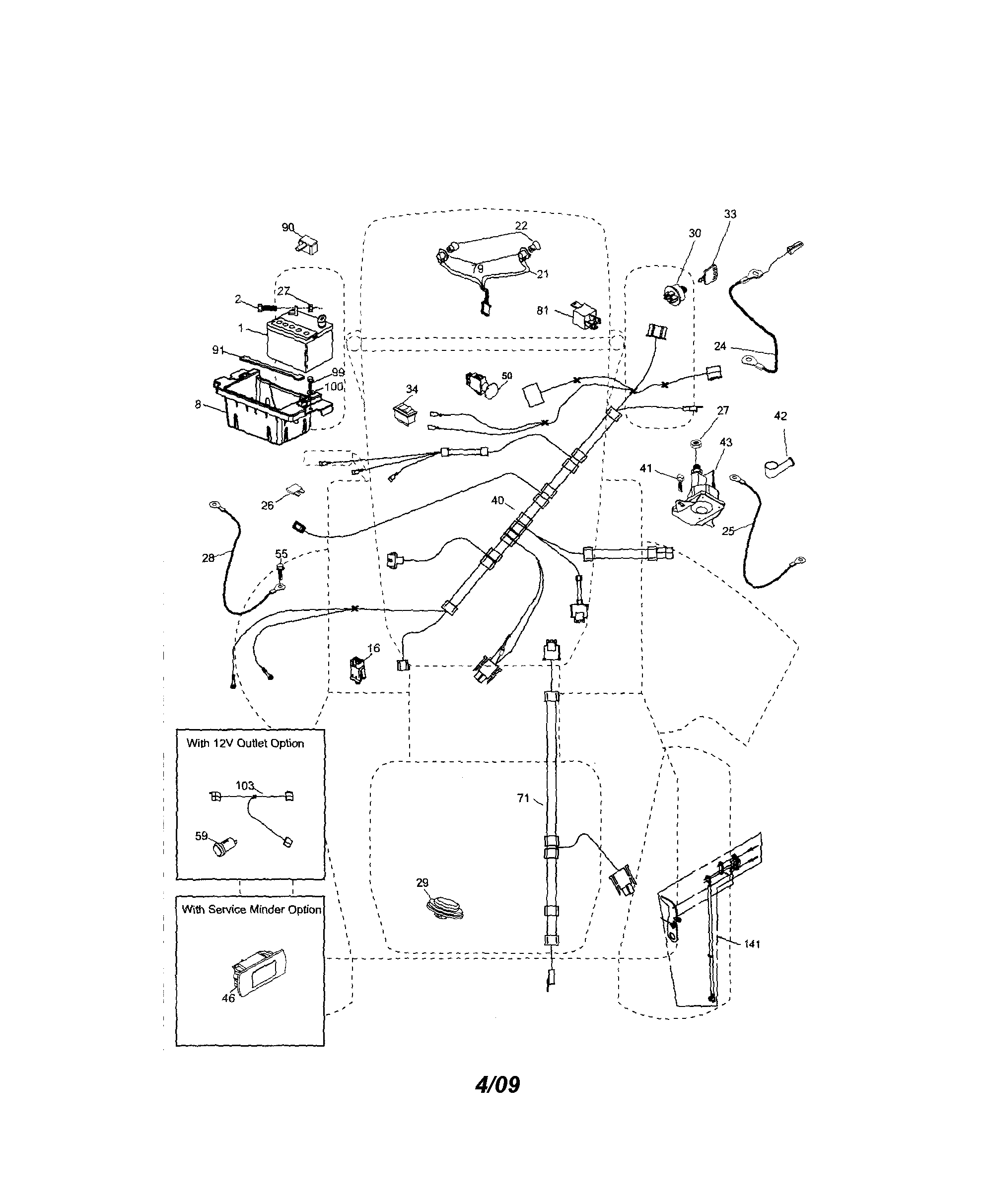 Craftsman 917254060 electrical diagram