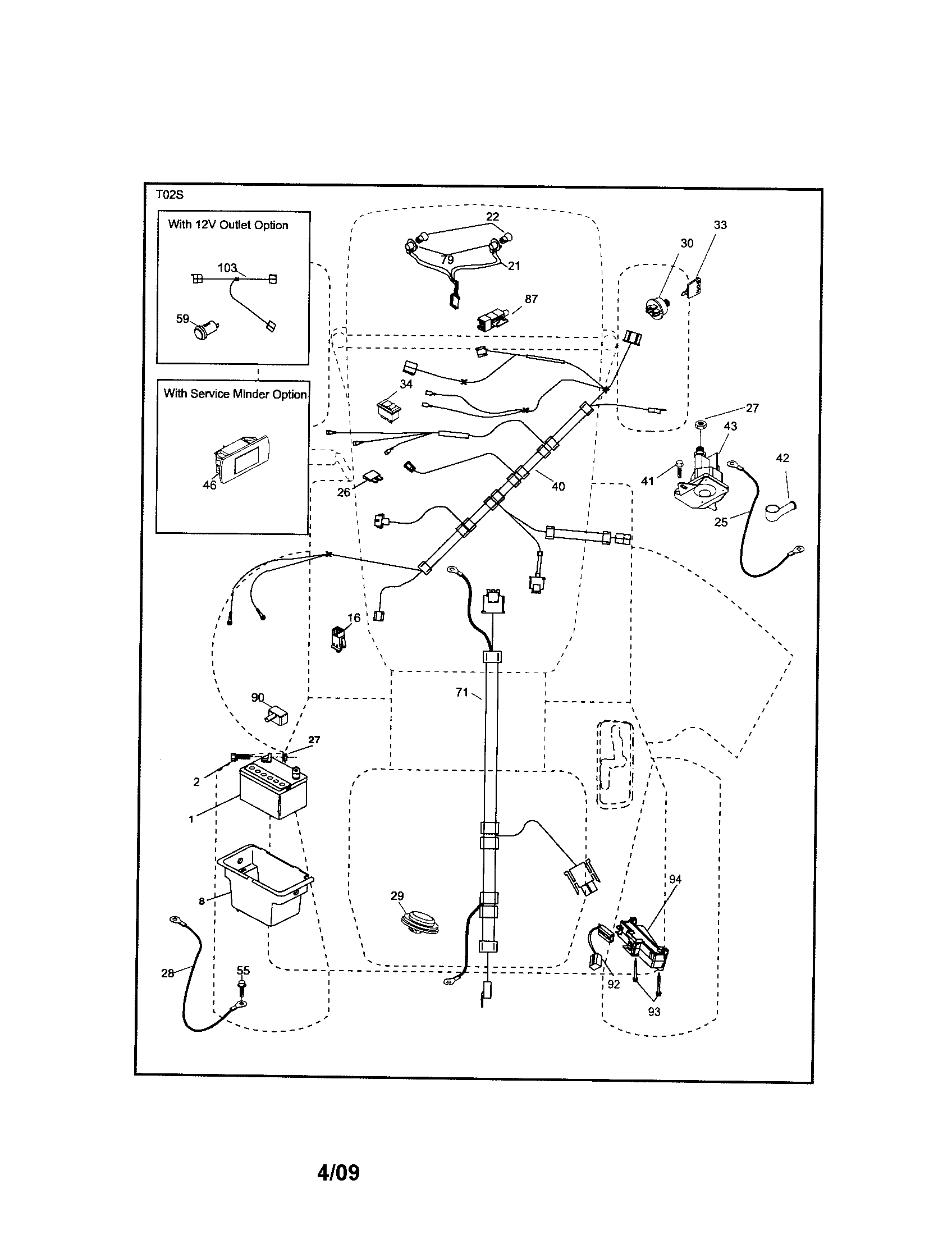 Craftsman 917289103 electrical diagram