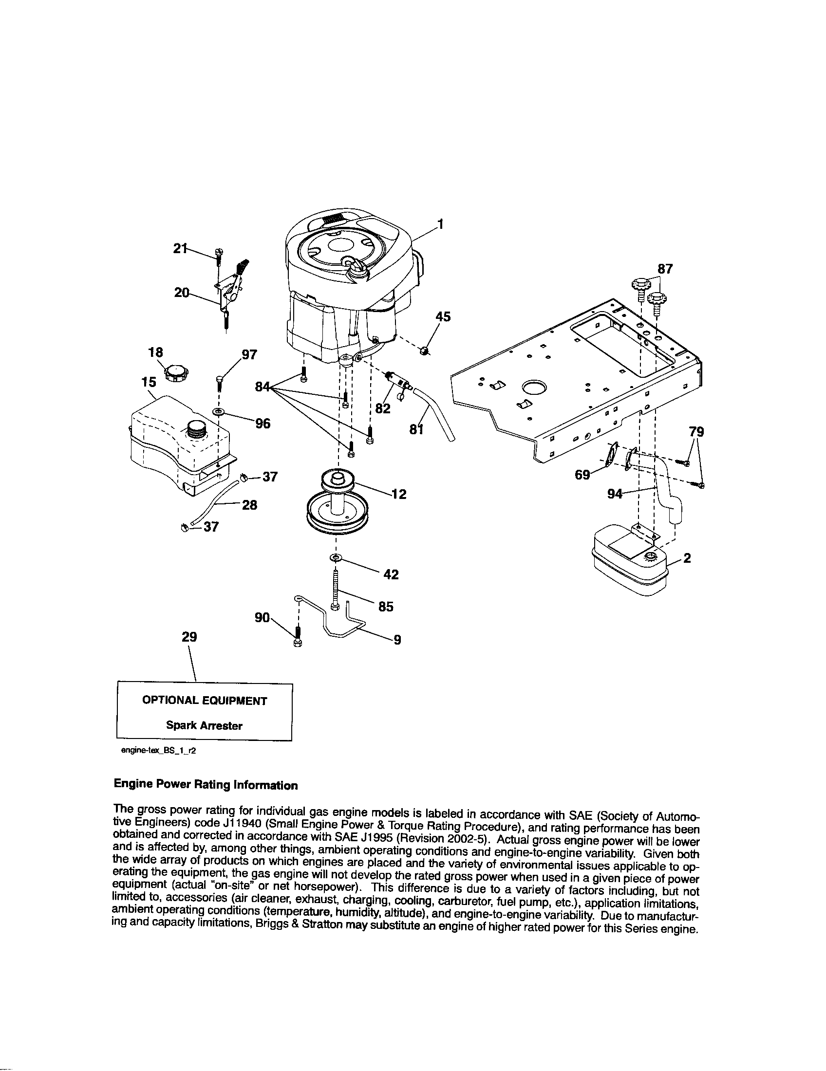 Craftsman 917289103 engine diagram