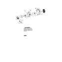 Craftsman 358794731 scroll/handle/fuel tank diagram