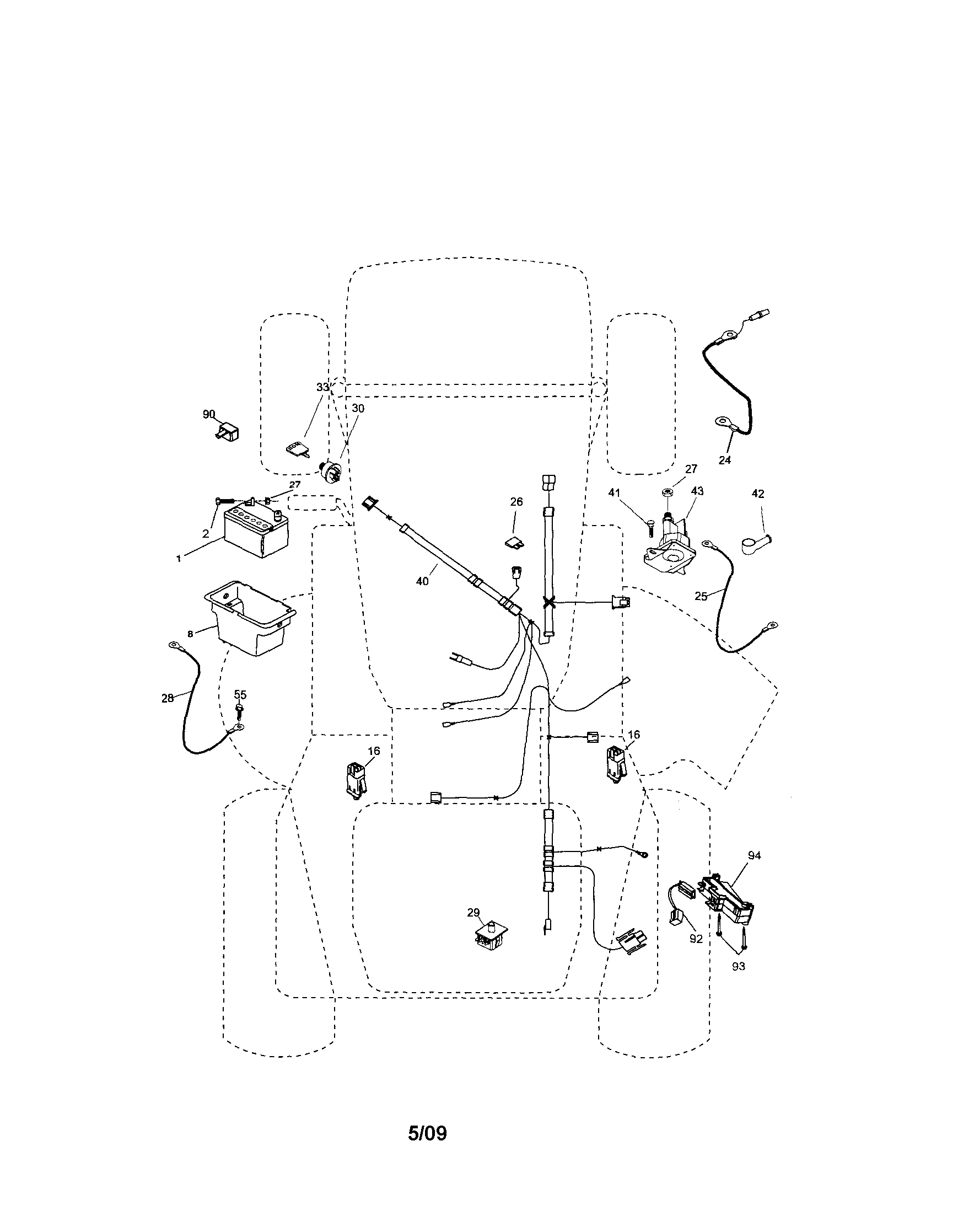 Craftsman 917287012 electrical diagram