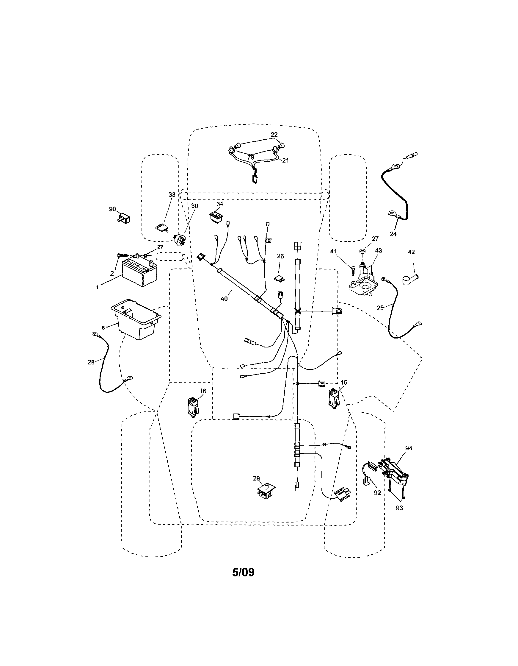 Craftsman 917288030 electrical diagram