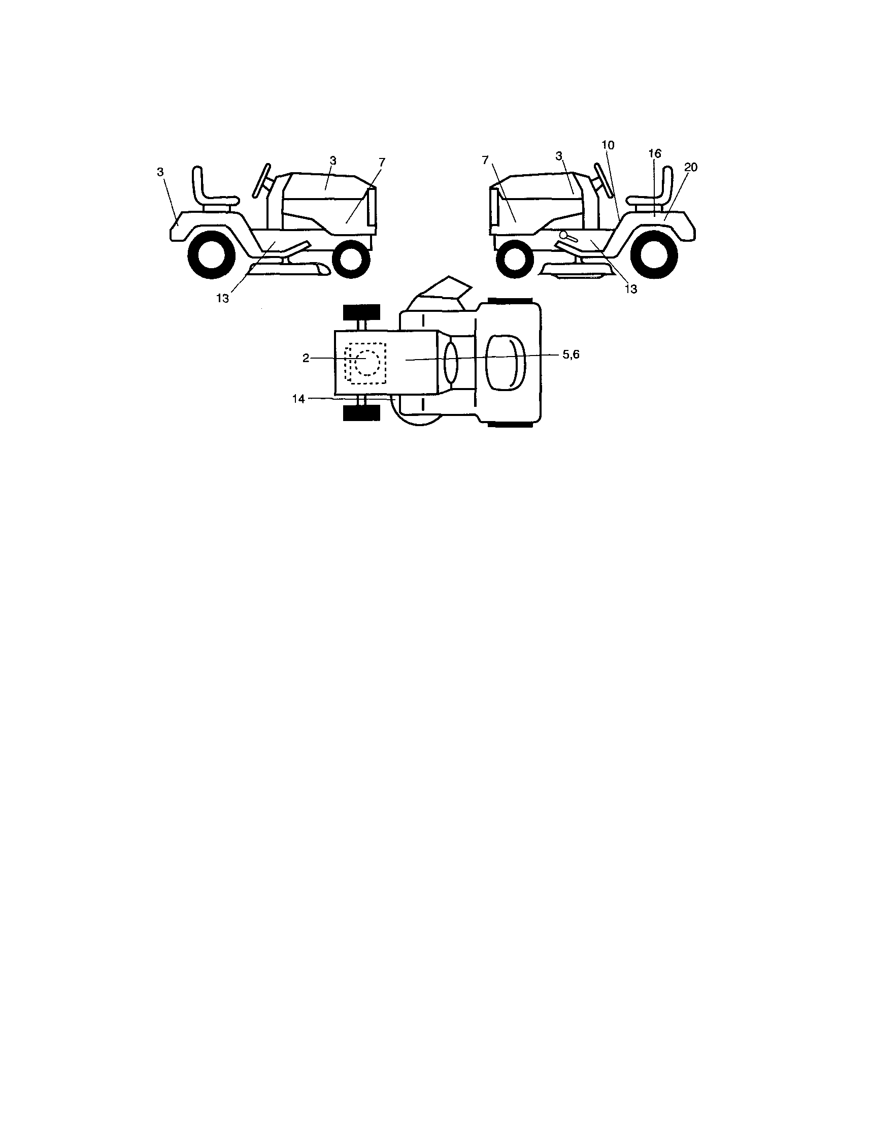 Craftsman 917288030 decals diagram