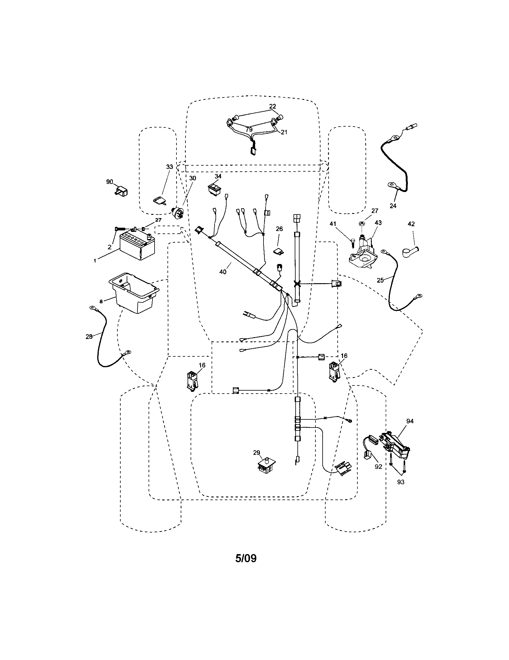 Craftsman 917288032 electrical diagram