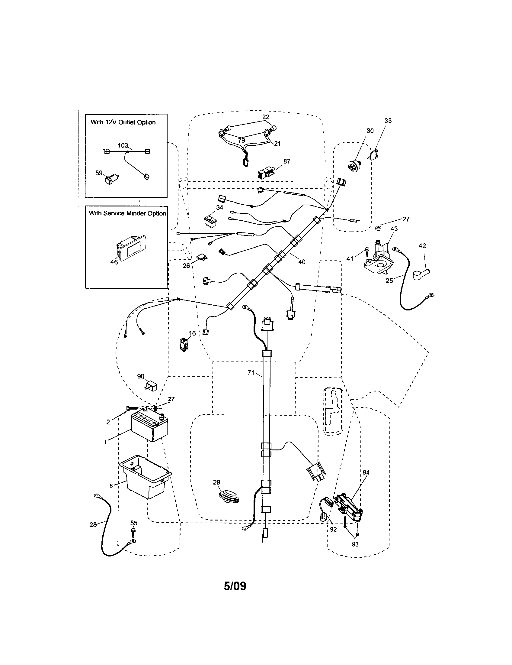 Craftsman 917289220 electrical diagram