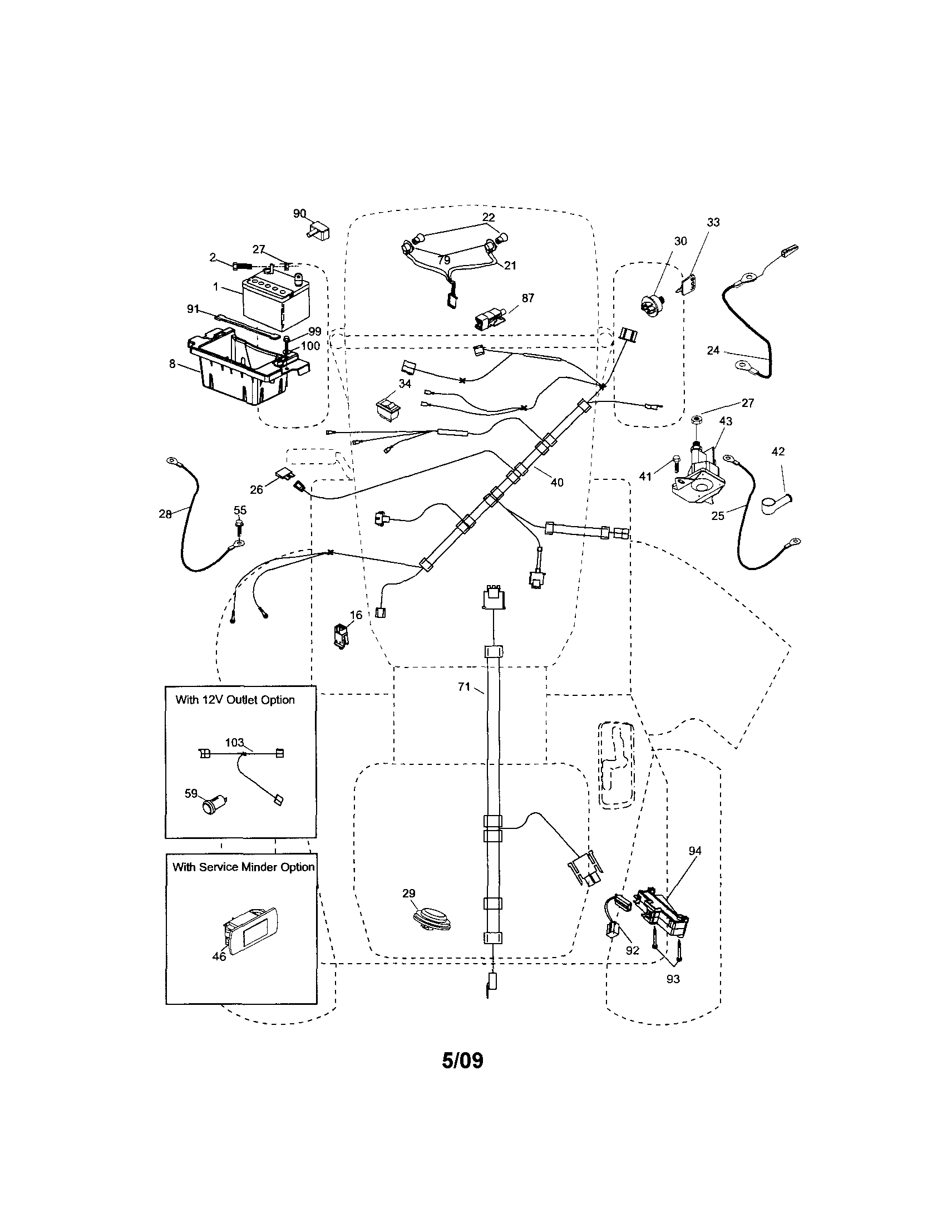 Craftsman 917289260 electrical diagram