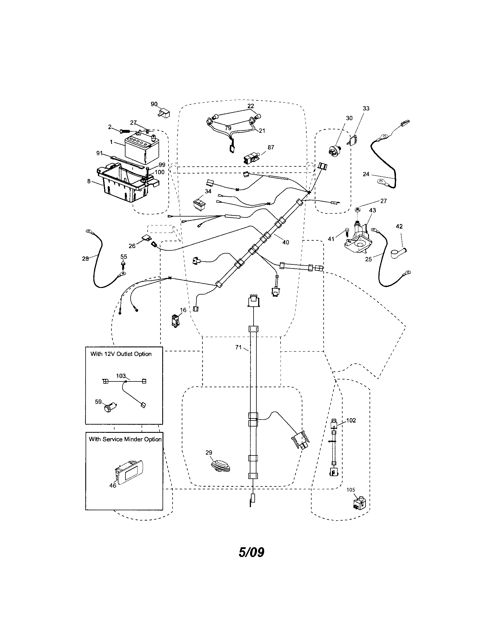 Craftsman 917289271 electrical diagram