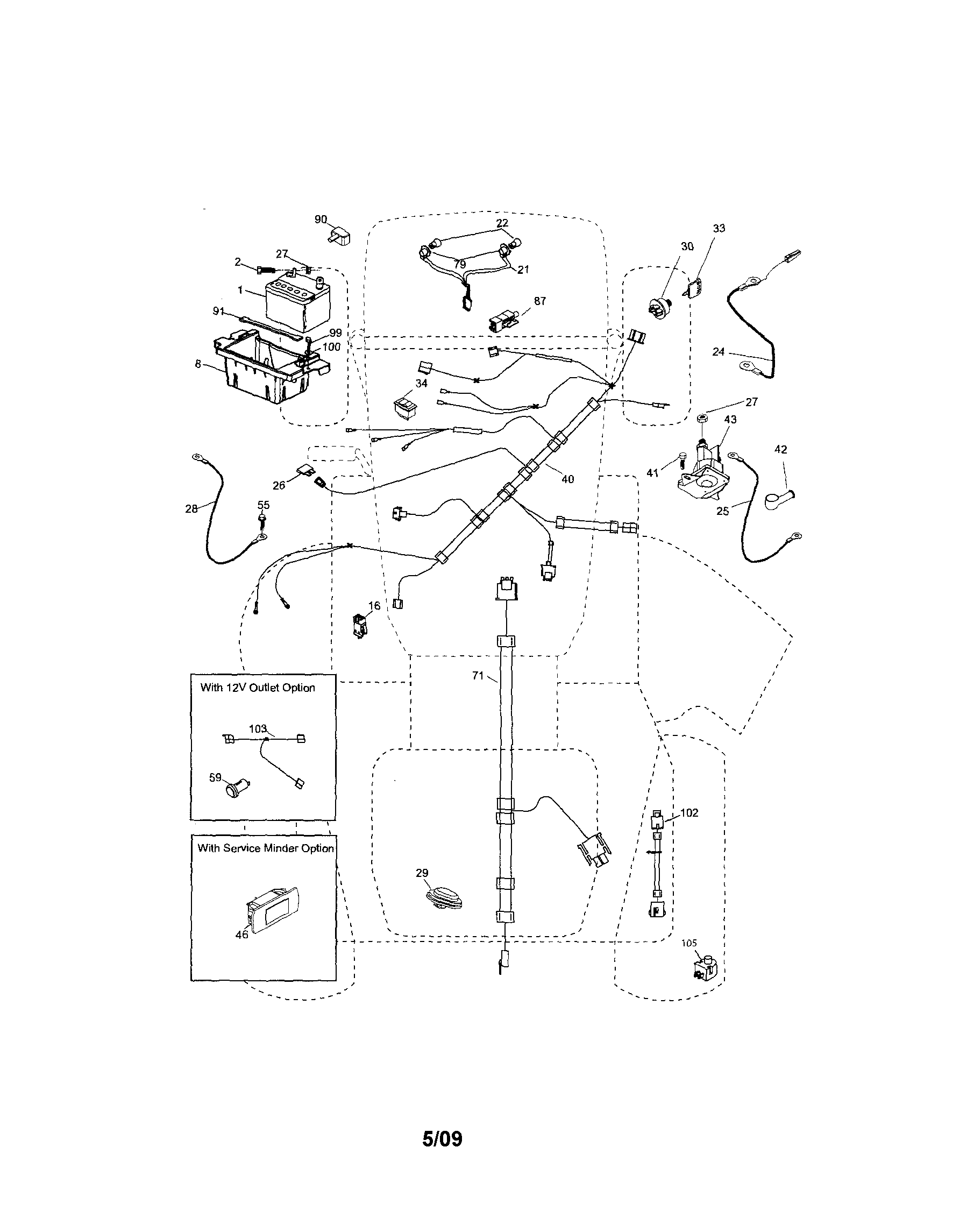 Craftsman 917289281 electrical diagram