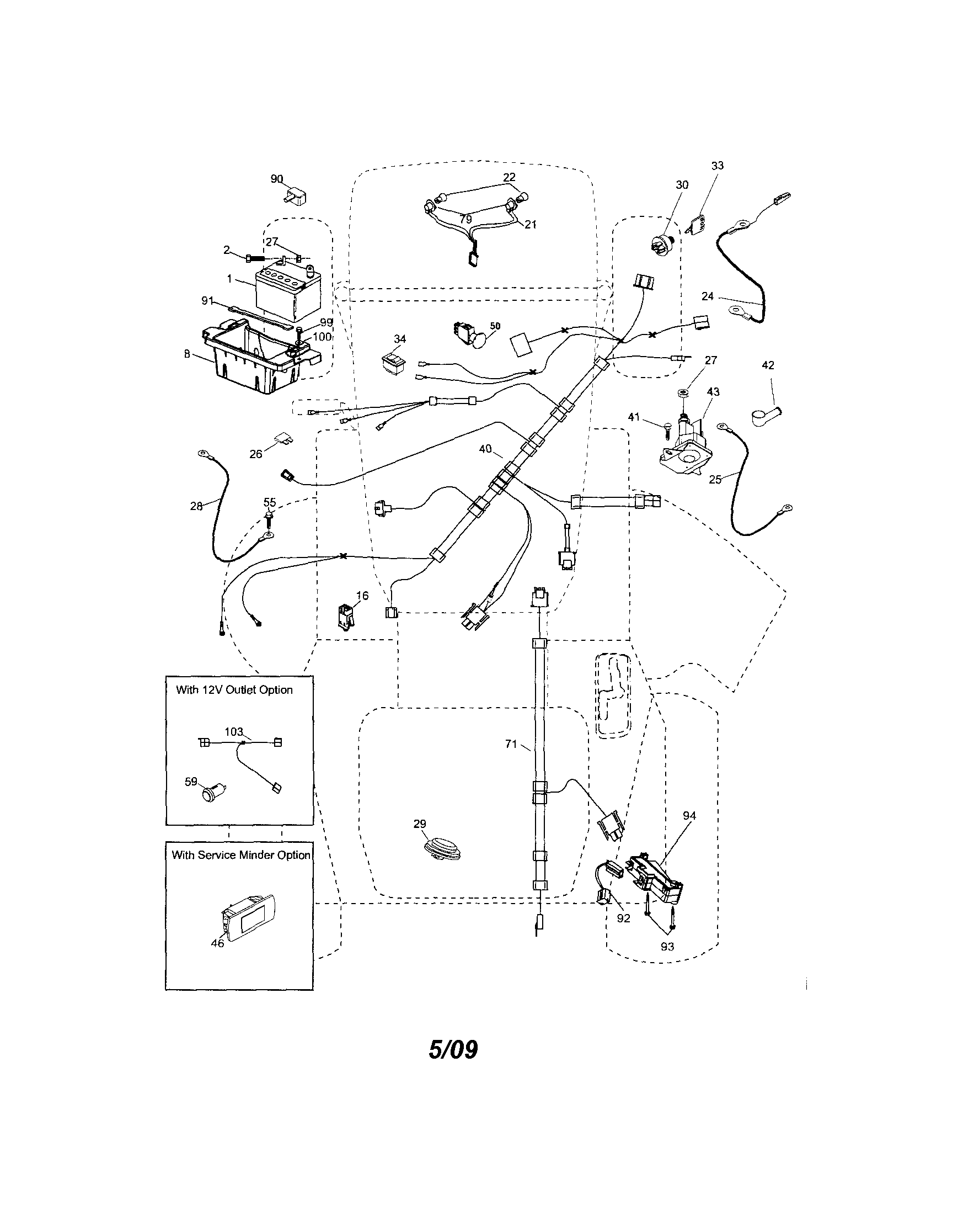 Craftsman 917289450 electrical diagram