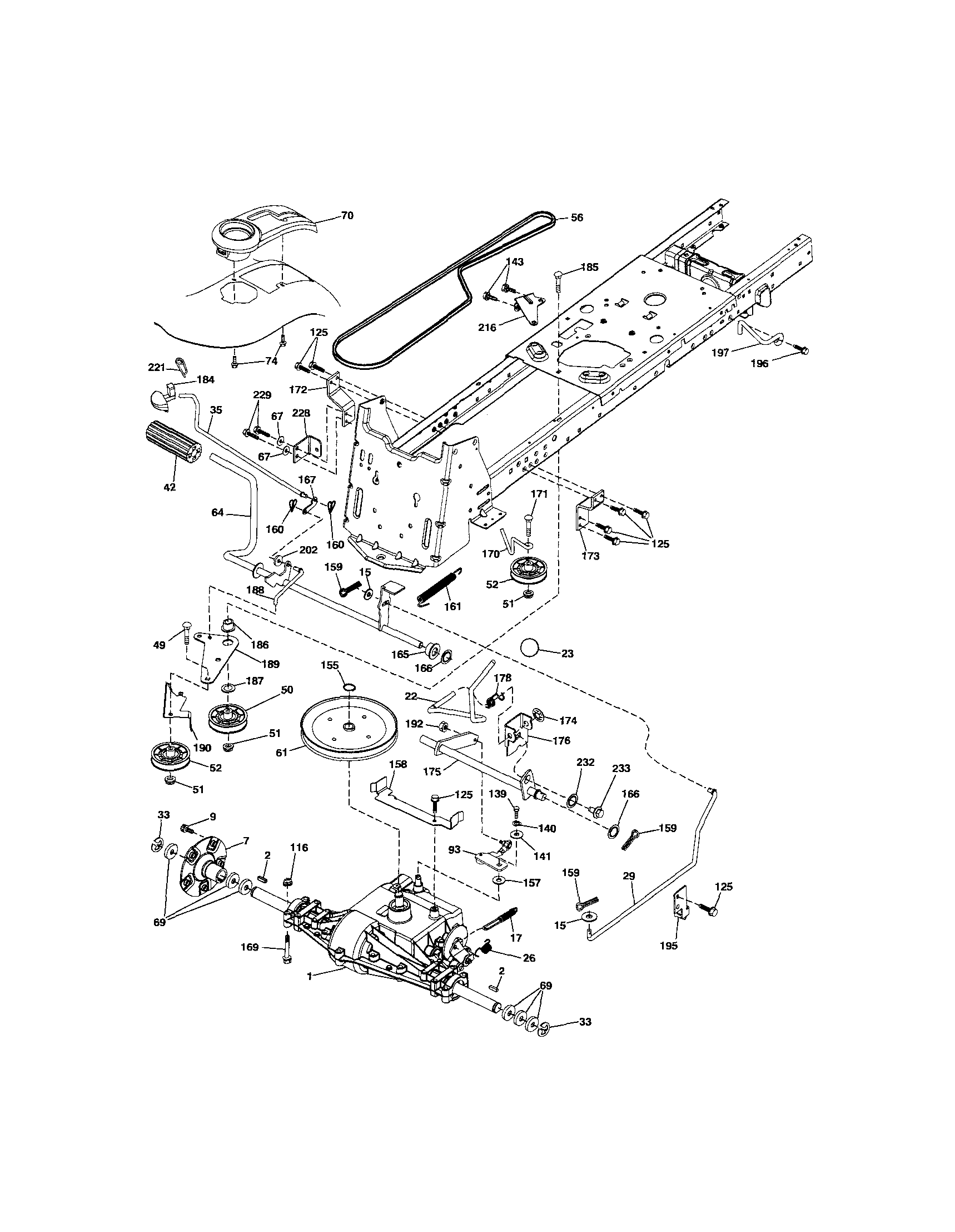 Craftsman 917289450 groud drive diagram