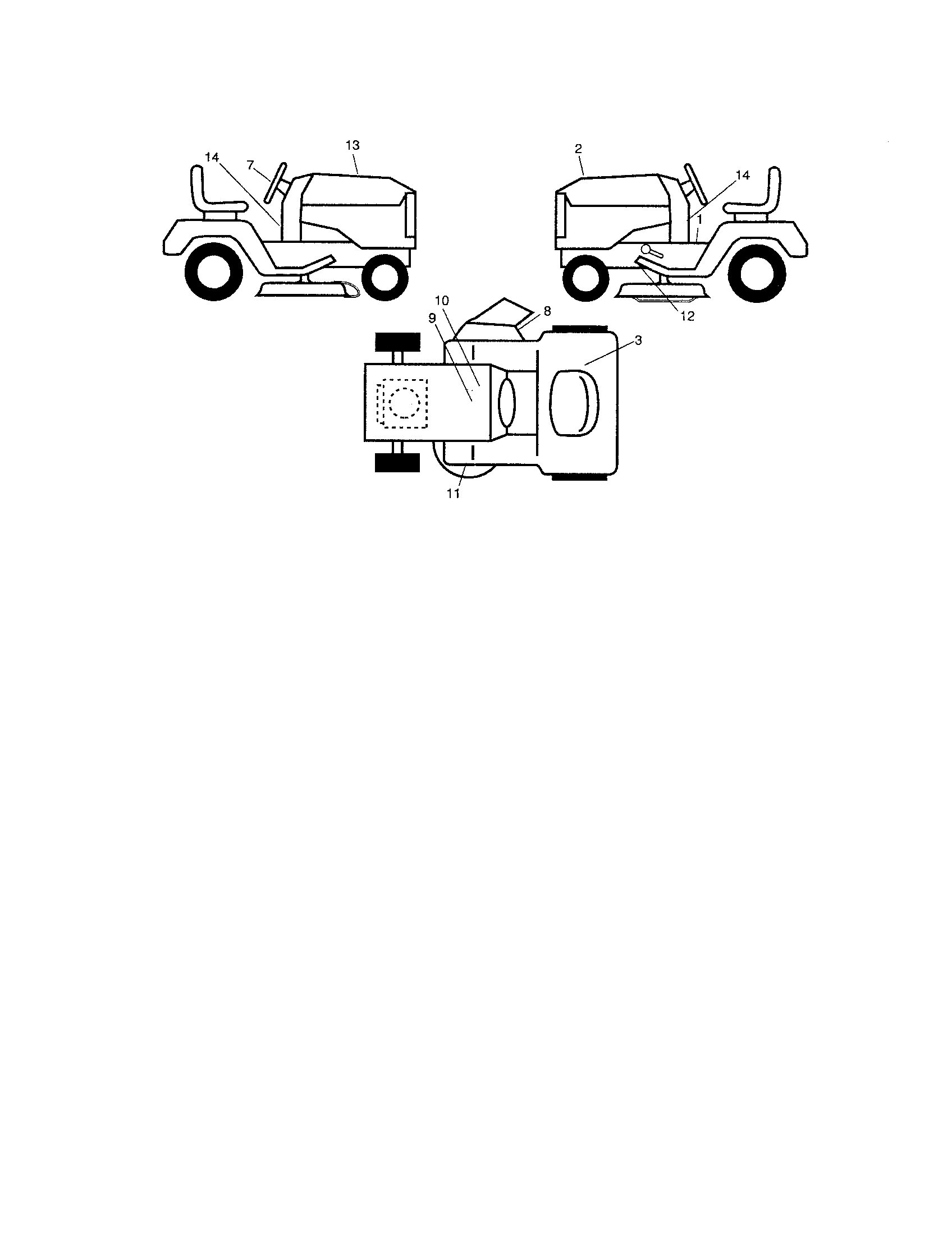 Craftsman 917289450 decals diagram