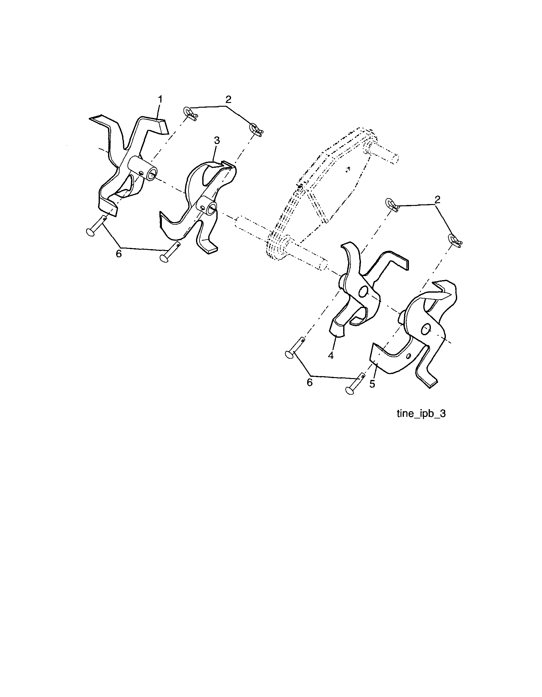 Craftsman 917299210 tine diagram