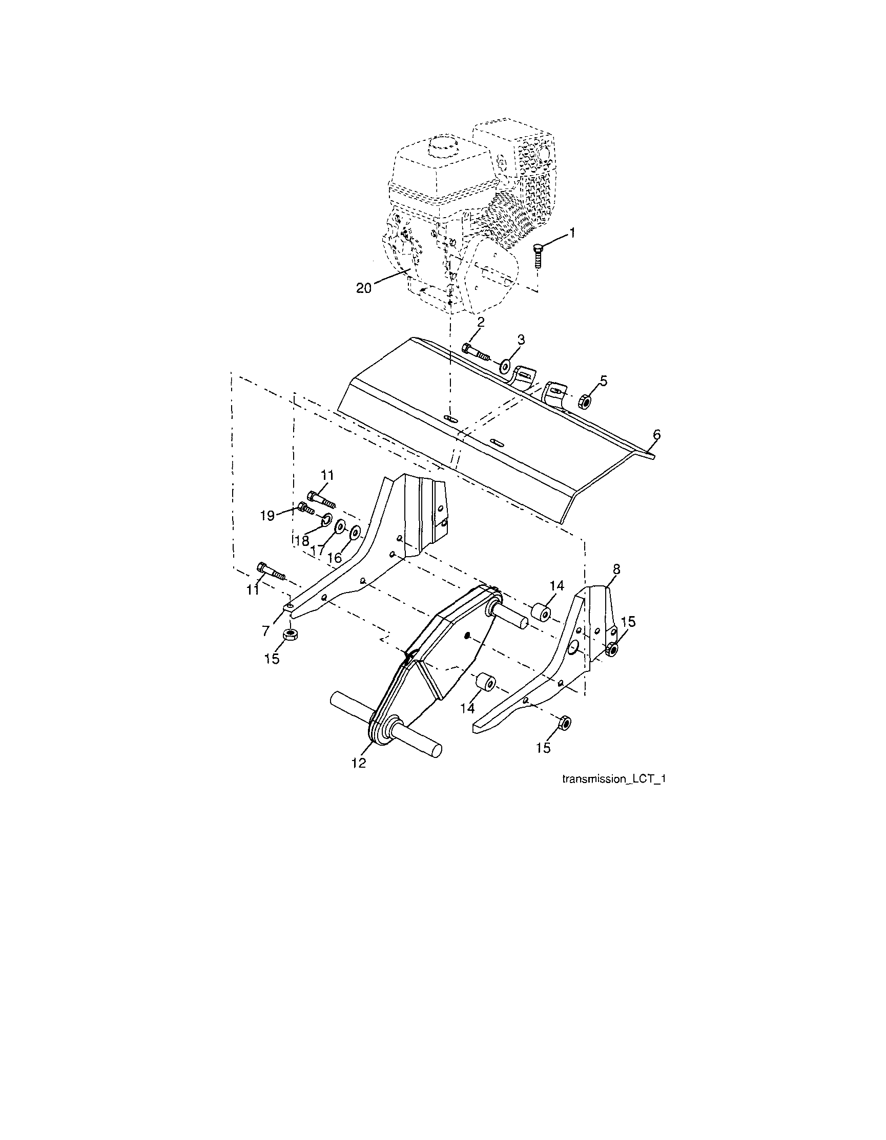 Craftsman 917299210 transmission diagram