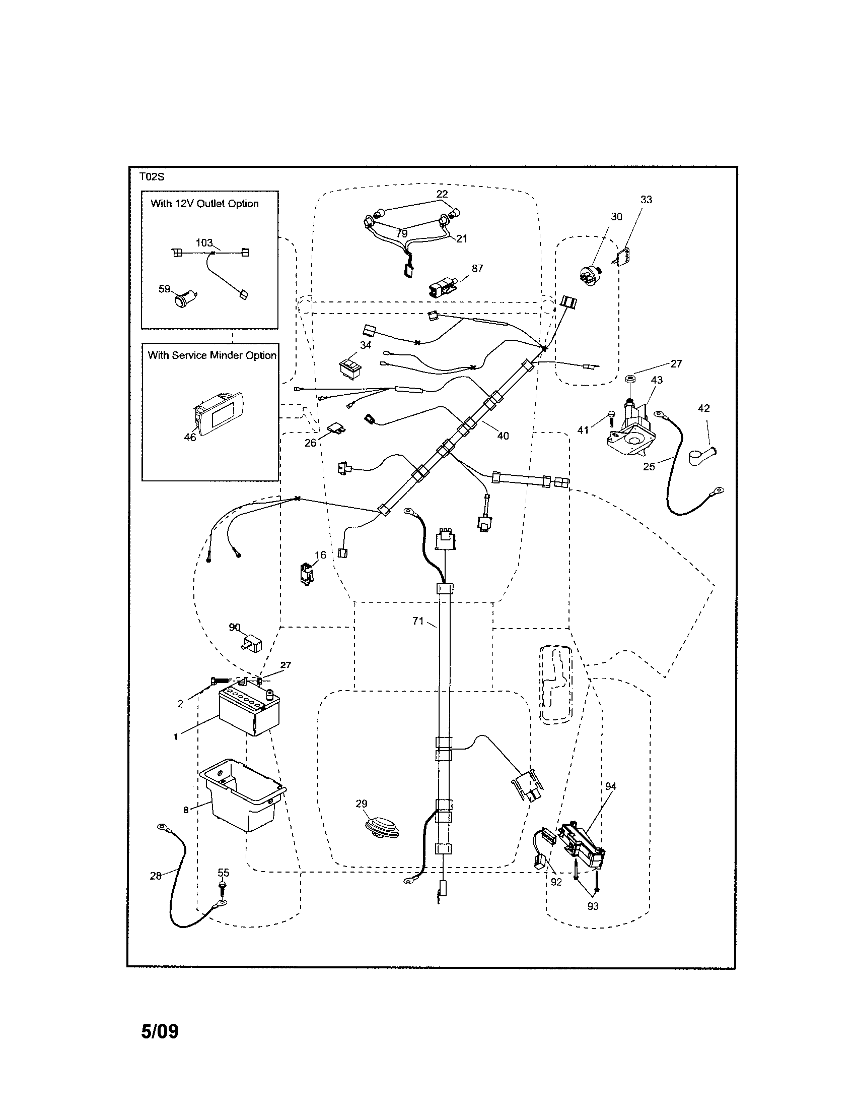 Craftsman 917289241 electrical diagram