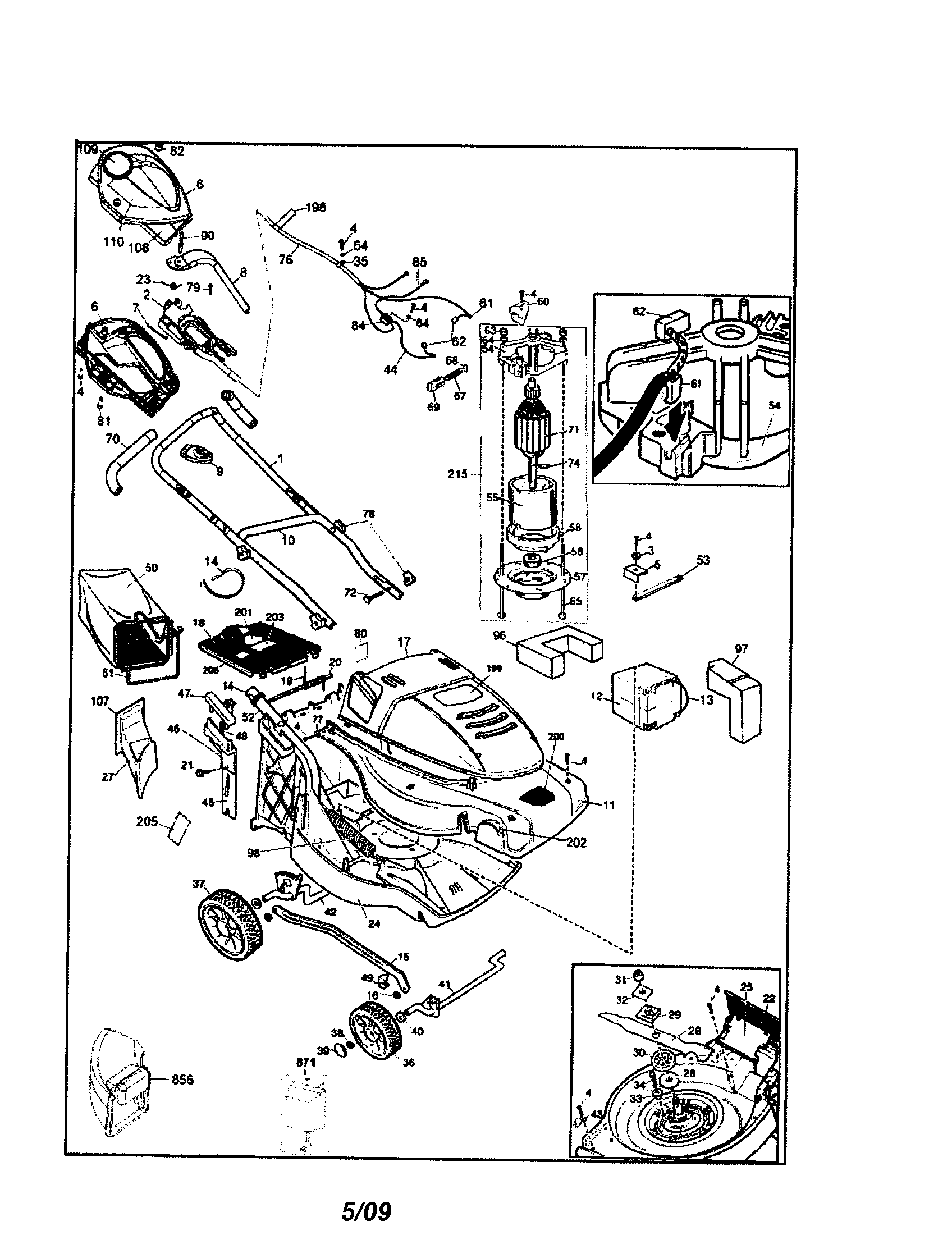 Black And Decker Electric Lawn Mower Cmm1200 Parts Reviewmotors.co