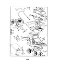 Black & Decker CMM1200 TYPE 3 lawn mower diagram