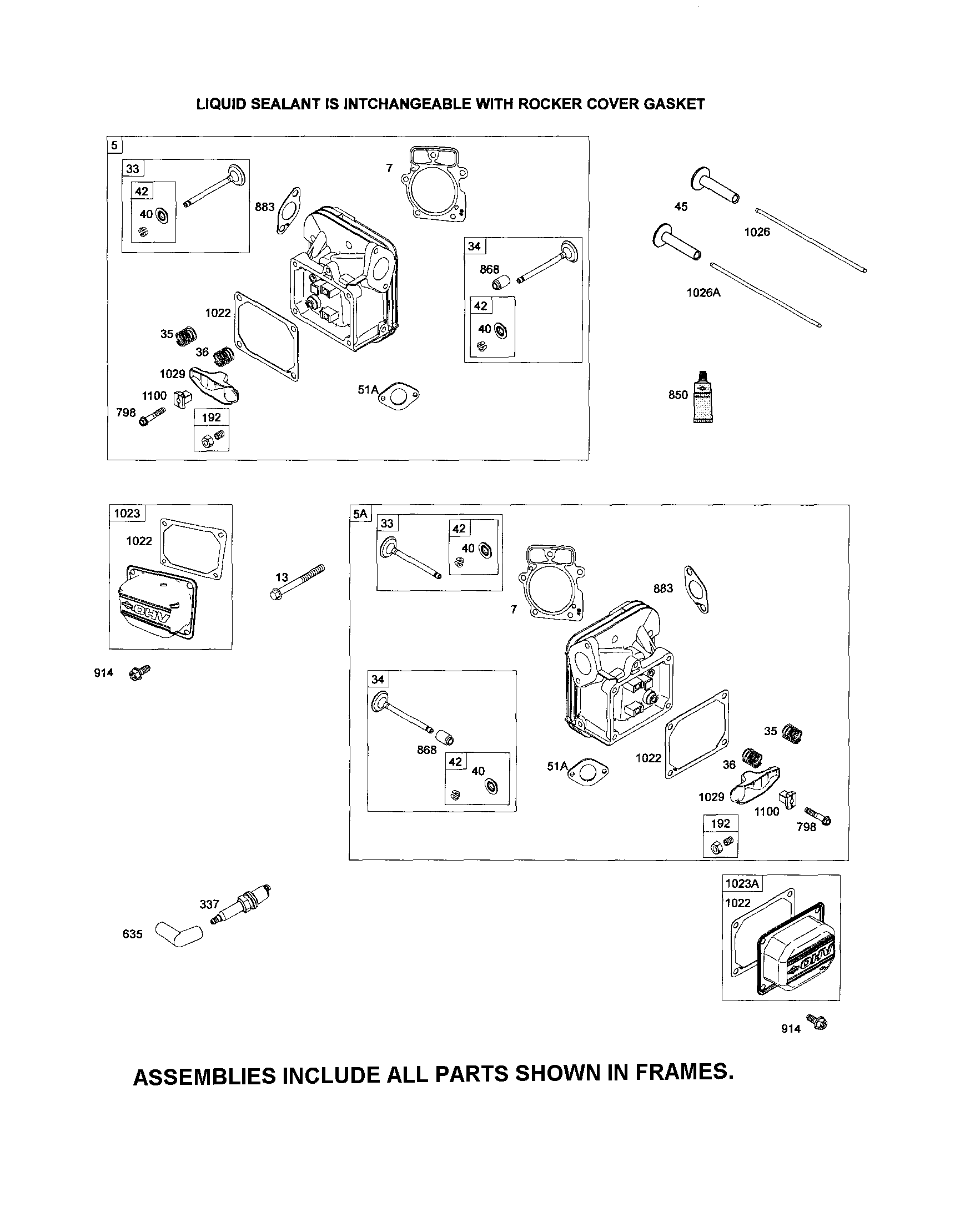 Craftsman 917289730 head-cylinder diagram