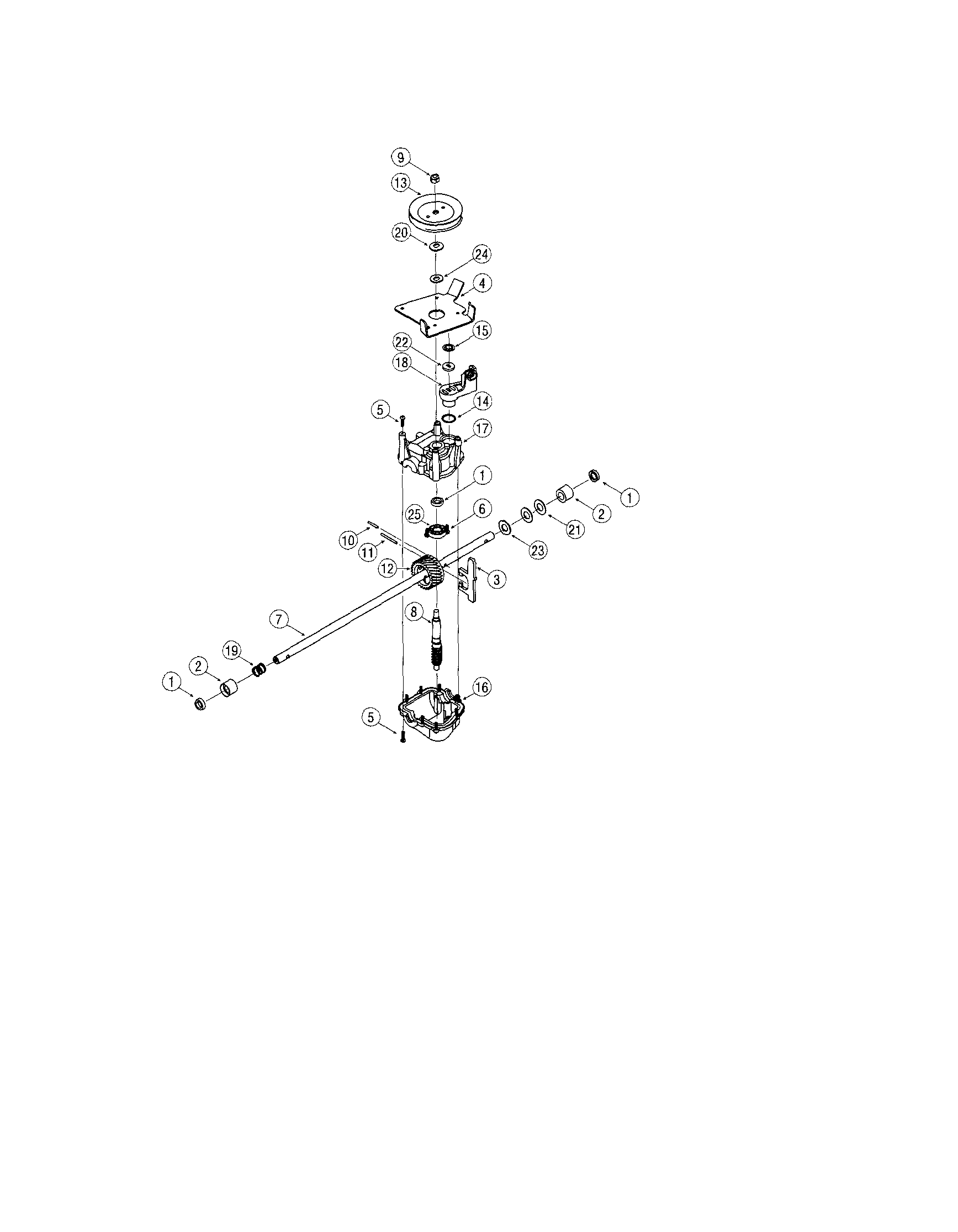 MTD 829 transmission diagram