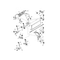 Snapper P21400 rear wheel brackets/latches diagram