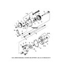 Snapper EP21400 transmission (differential) diagram