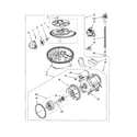 KitchenAid KUDC20FVBL0 pump and motor diagram