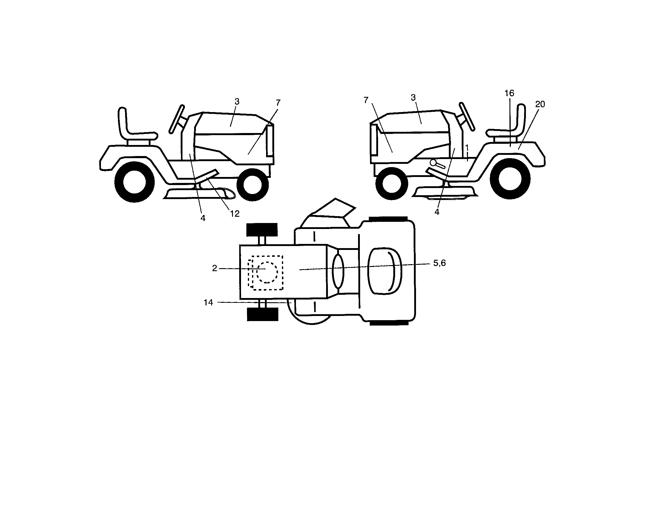 Craftsman 917287011 decals diagram
