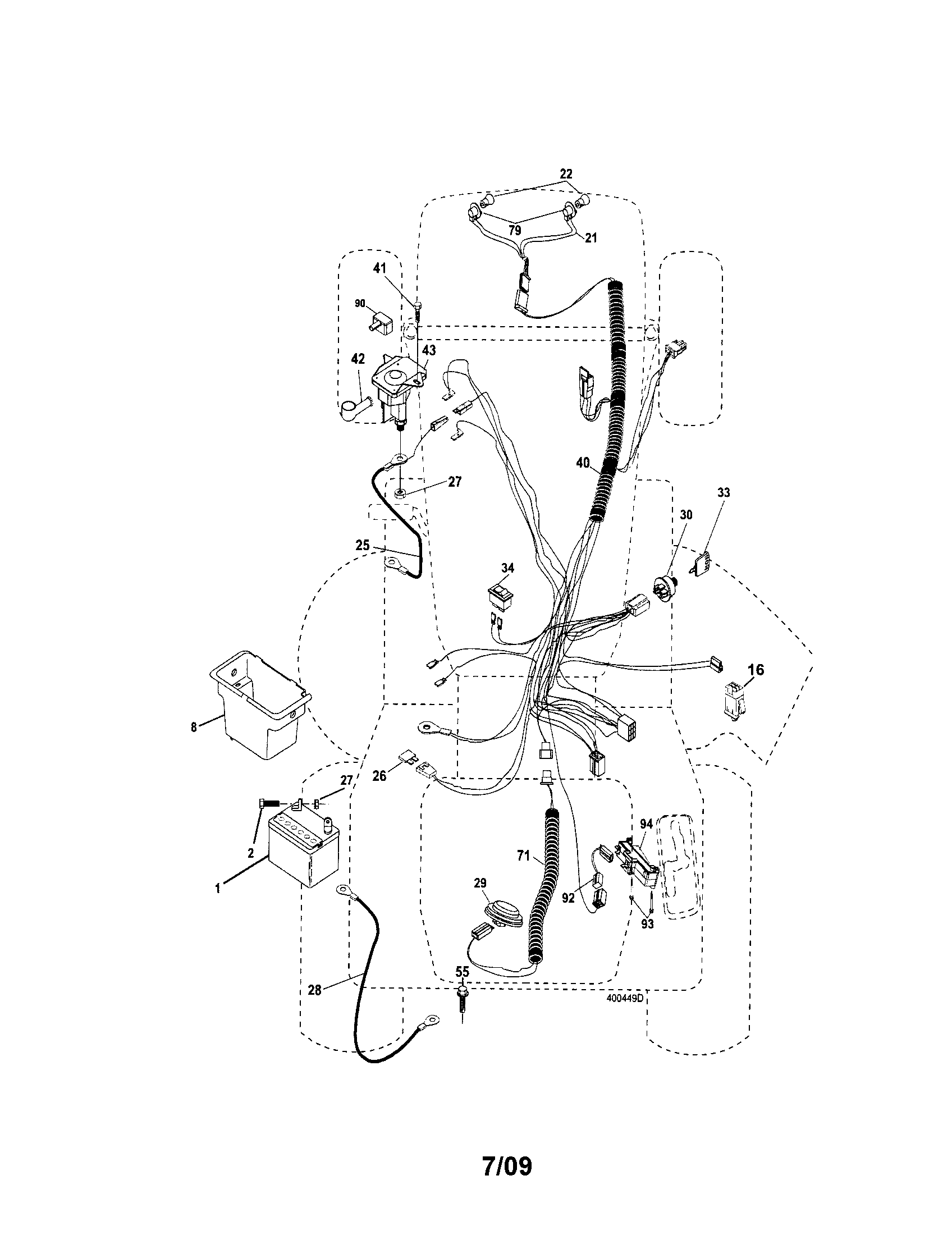 Craftsman 917287110 electrical diagram