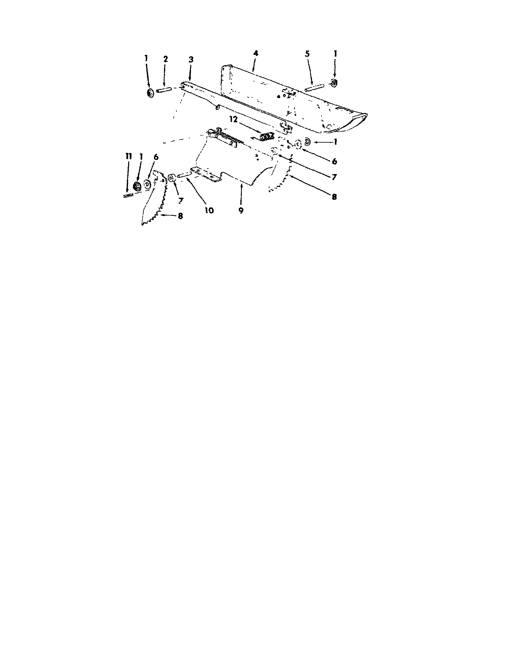Craftsman 113298720 guard assembly diagram